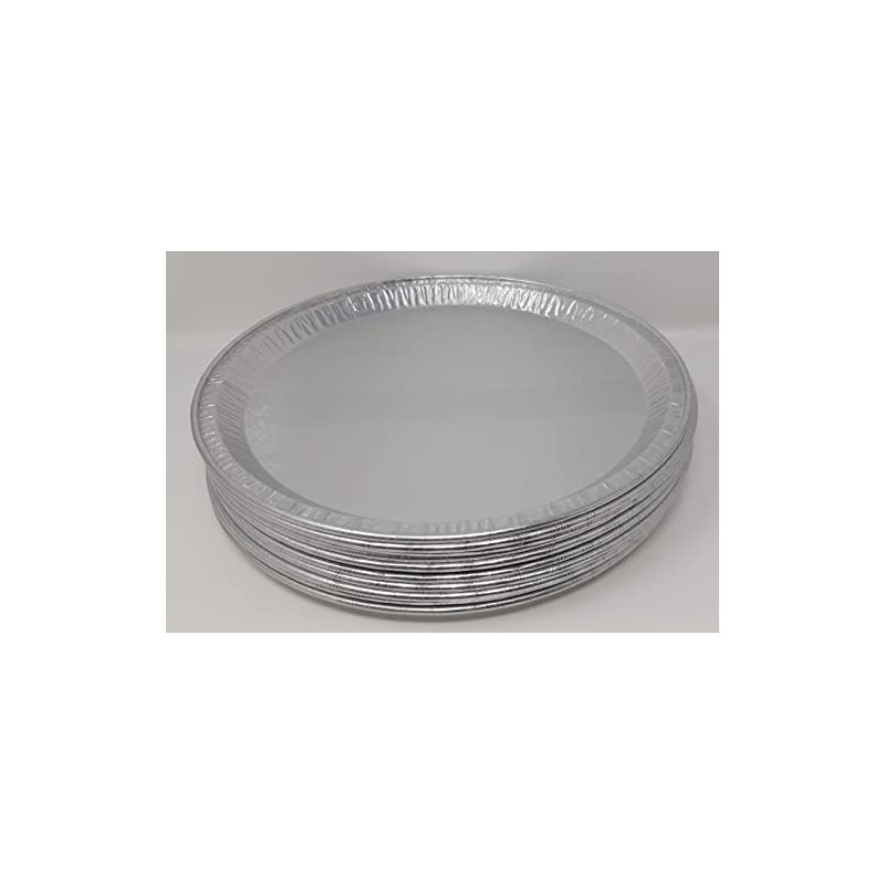 Aluminium Foil Round Roasting Oven Dish Trays Pizza BBQ Platter