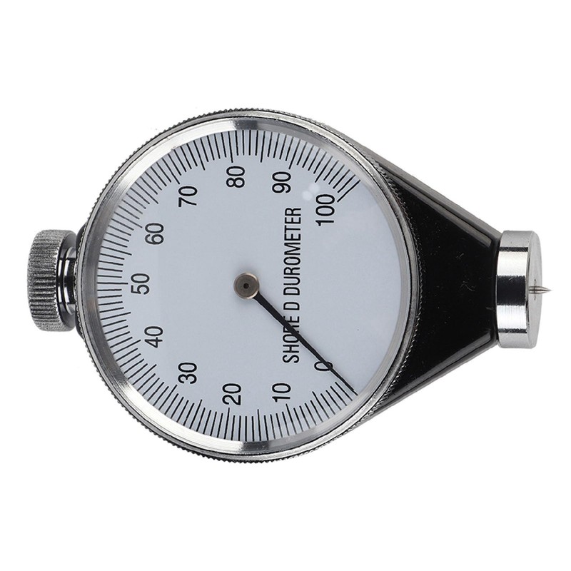 Tire Durometer Hardness Tester Meter for General Rubber, Hard Rubber,Resin,Plastic,