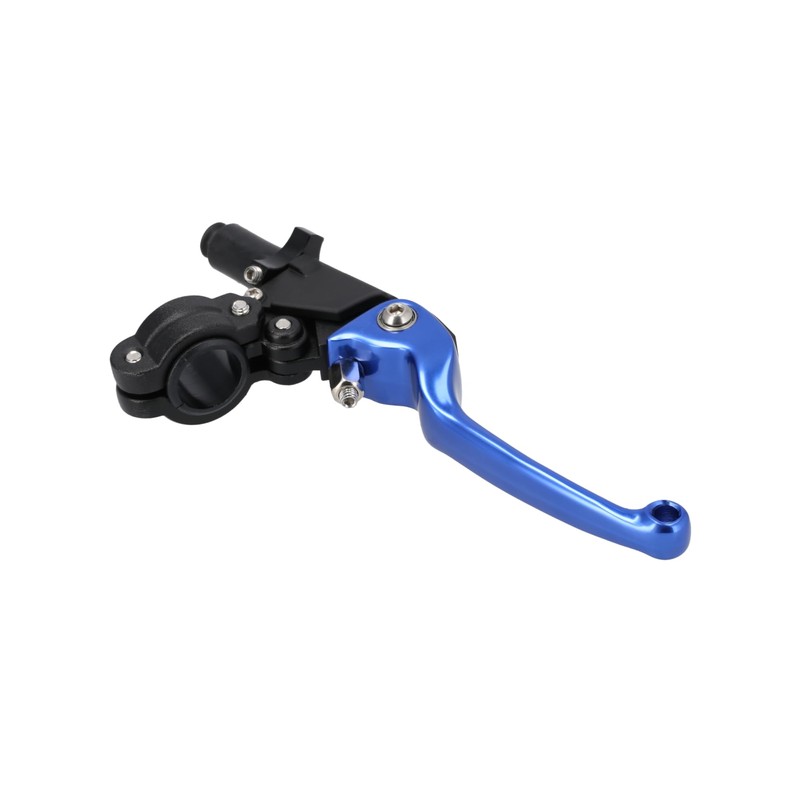 ZT-Tuning Brake and Clutch Fitting with Folding Lever Racing Blue