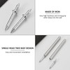 100pcs Double Headed Skirting Boards, 1 Mounting Sleeve, 1 Storage