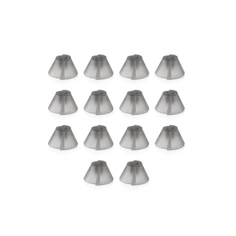 14 PCS Hearing Aid Tulip Dome Replacement Compatible with GN
