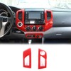 LLKUANG Car ABS Central Control Dashboard Air Outlet Frame Cover