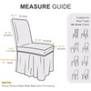 NICEEC Spandex Chair Covers for Dining Chairs Covers Set of