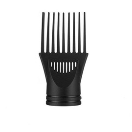 Hair Dryer Comb Nozzle Plastic Hairdressing Salon Blow Comb Attachment Styling Tool Hair Dryers and Accessories for Straightening Detangling Fine Curly Natural Hair Nice and Fashionable Accessory