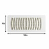 4x10in Floor Register Vent Cover for Home HVAC – Plastic