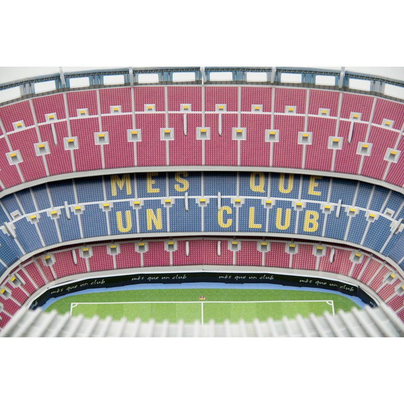 Nanostad Estadio Camp NOU, FCB Barcelona Rompecabezas 3D