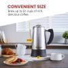 Elite Gourmet EC923 Electric Coffee Percolator, BPA Free, Keep Warm,