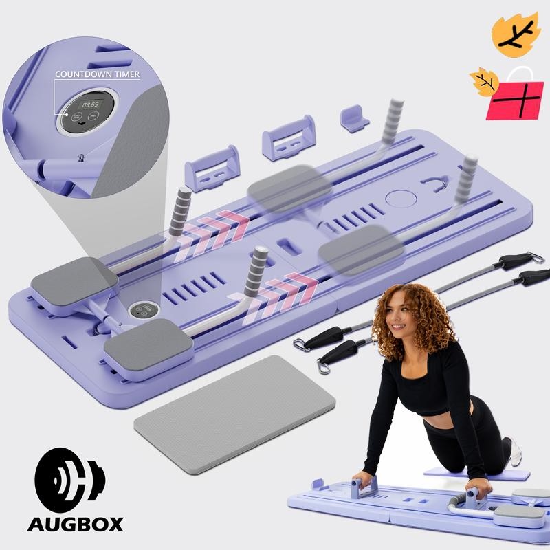 AUGBOX Multi-functional Abdominal Board 8-in-1 Exercise Board, Foldable, 300 lbs