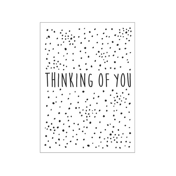 Darice 30041271 Embossing Folder "Denke an Dich, Thinking of U",