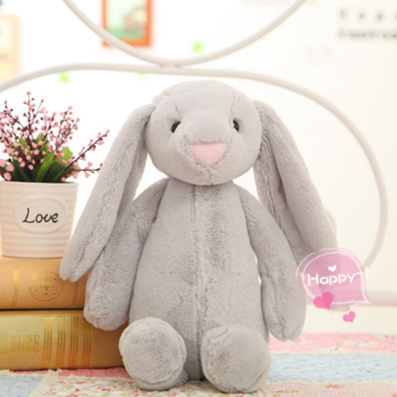 Baby Bunny Rabbit Plush Toy Soft Stuffed Animal Toy Kids