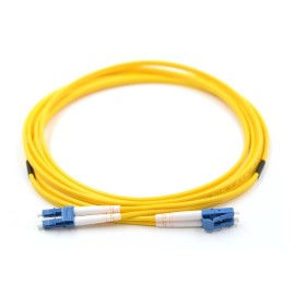 Fiber Optic Patchcord SM DX PVC 1' Fiber Optic Jumper Cable LC-LC