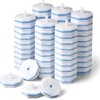 60 Pack Toilet Wand Refills Compatible with Clorox Toilet Brushes,