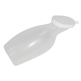 NRS Healthcare Portable Female Urinal with Handle, 800 ml