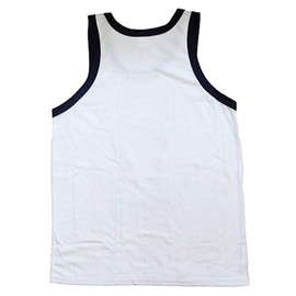 VillaMarket Men's Tank Top Singlet Vest Gym Muay Thai Men T-Shirt Cotton 100% Made in Thailand
