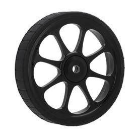 Aluminium Alloy Folding Bike Easy Wheel 82 mm Widened Bearing Easy Wheel for Brompton 3sixty Folding Bike (Black)