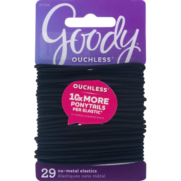 Goody Elastics – Pack of 2, Black, 29