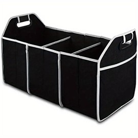 Car Trunk Storage Bag, Portable Foldable Waterproof Car Storage Bag, Multifunctional Car Storage Organizer