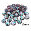 Unbranded 10 pcs Druzy Resin Embellishment Cabochons - 10mm -