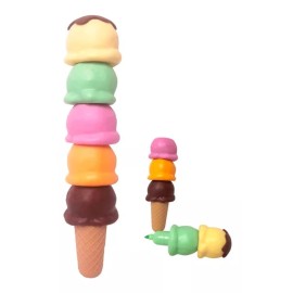HIGHLIGHTER 5 Marcatextos Helado Apilable Subrayar Resaltar Remarcar