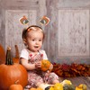 Yolyoo 4PCS Thanksgiving Turkey Headband Boppers for Thanksgiving Costume Accessories