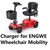 Coming data ac adapter Battery Charger for ENGWE wheelchair mobility