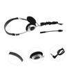 Operitacx Portable Retro Ear Headphones with Inline Controls for Students