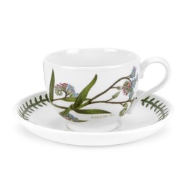 Portmeirion Botanic Garden - Teacup & Saucer Traditional Shape - Forget Me Not