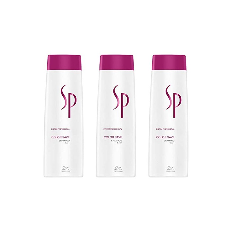 Wella SP Color Save Shampoo 3 x 250 ml