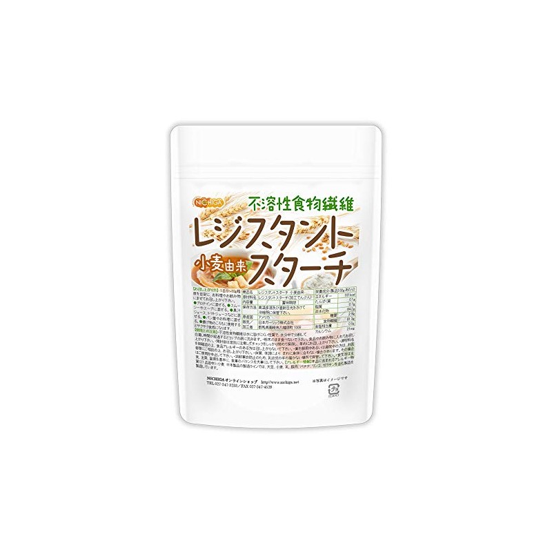 Nichiga Resistance Starch, 7.1 oz (200 g), Wheat, Insoluble Dietary