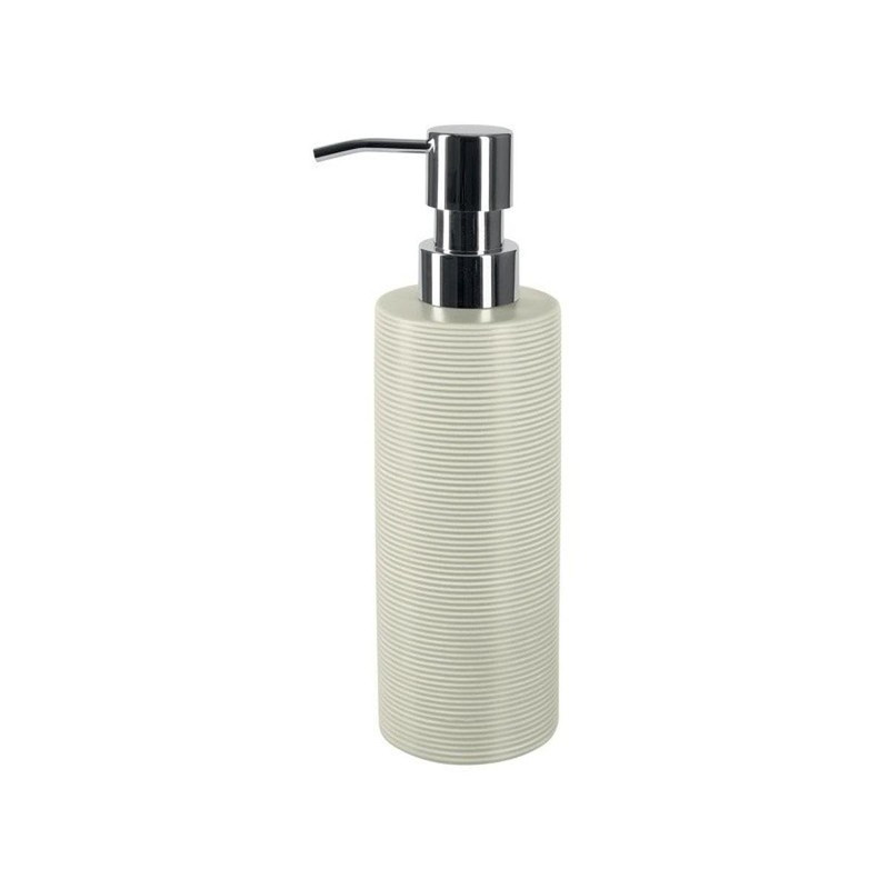Spirella Tube Ribbed Soap Dispenser, Stone