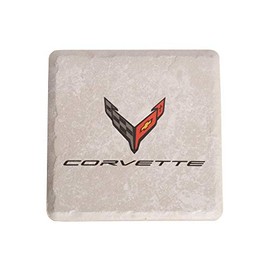 Coaster C8 Crossflags and Script Stone Tile