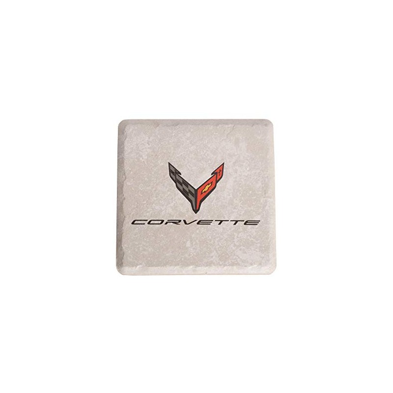 Coaster C8 Crossflags and Script Stone Tile
