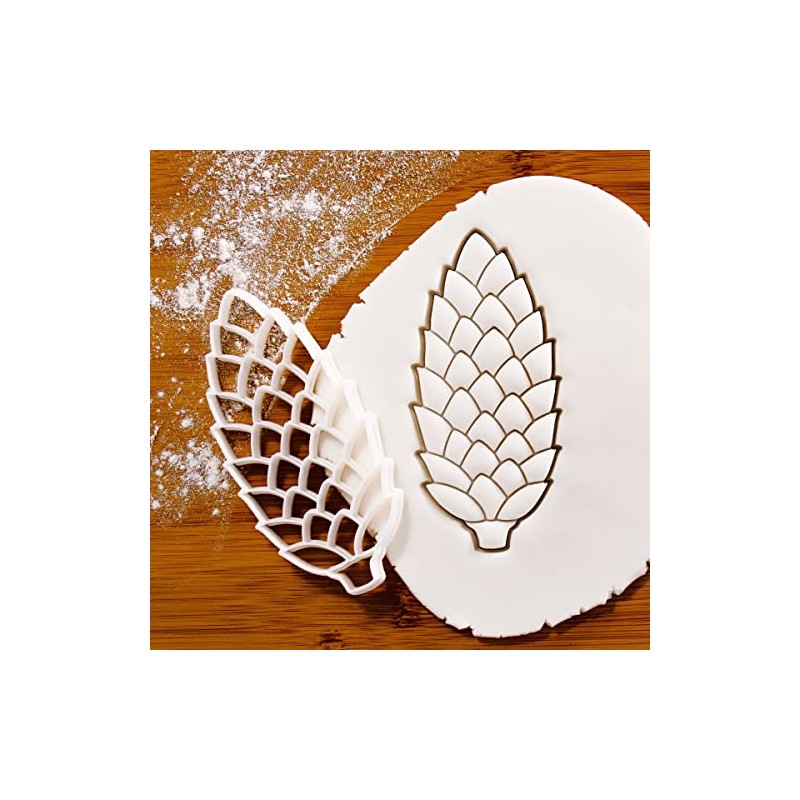 Sugar Pine Cone Cookie Cutter, 1 Piece - Bakerlogy