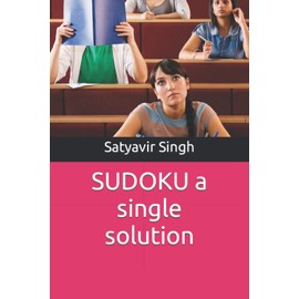 SUDOKU a single solution