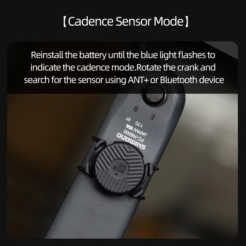ThinkRider C5 Speed/Cadence Sensor for Cycling，Wireless Bluetooth & ANT+ Bike