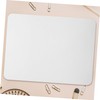 Operitacx 2pcs Double-Sided Dry Erase Memo Board Portable Tabletop Writing