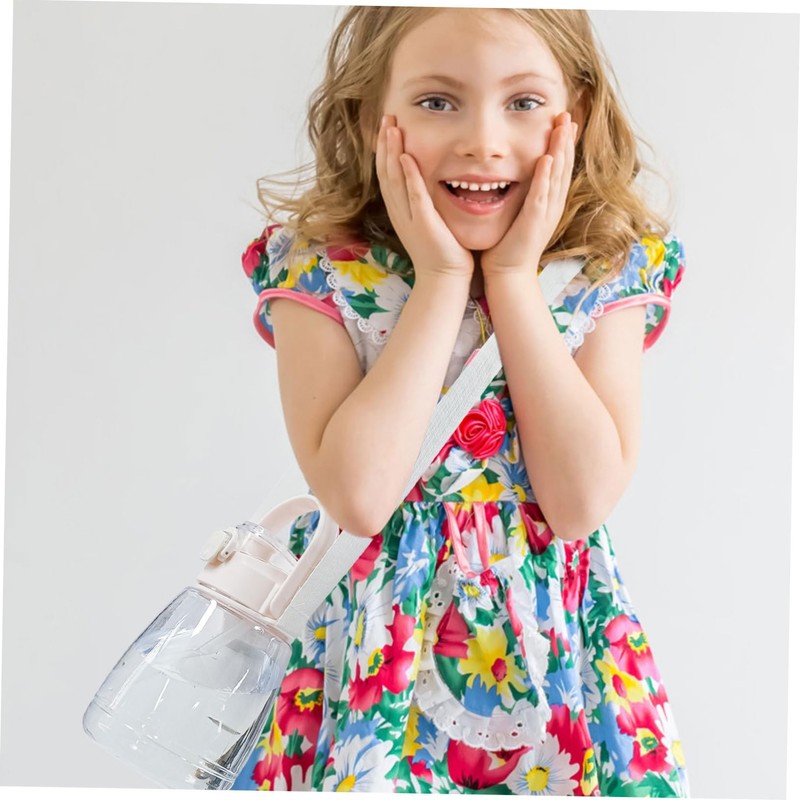 Kisangel Stylish Practical Children's Sippy Cup Large Water Bottle for