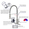 VOTON Kitchen Faucets with Pull Out Sprayer Commercial Spring Sink