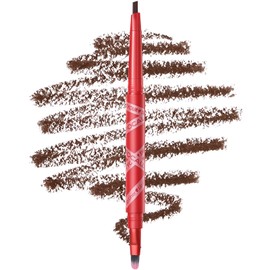 FOCALLURE NOT YOUR Sweetheart Lip Liner, Duo-head Lip Liner Pencil with Brush, Ultra Fine Lip Pencil, Smooth, Define, Shape & Fill Lips, 06 HARDEST GOODBYE