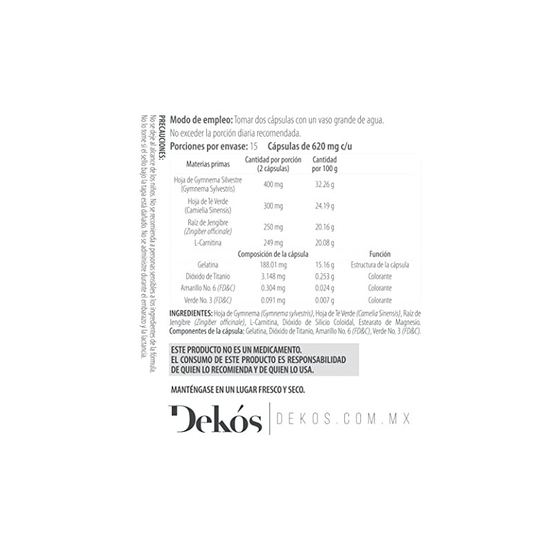 Deks Pack 2FB FBPM Paquete de Suplementos Alimenticios Incluye 2