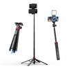 ULANZI MT-44B Trípode para Celular,configuración de Doble cámara,150cm