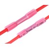 SDYYDS 200Pcs 22-16 AWG Red Marine Grade Heat Shrink Butt