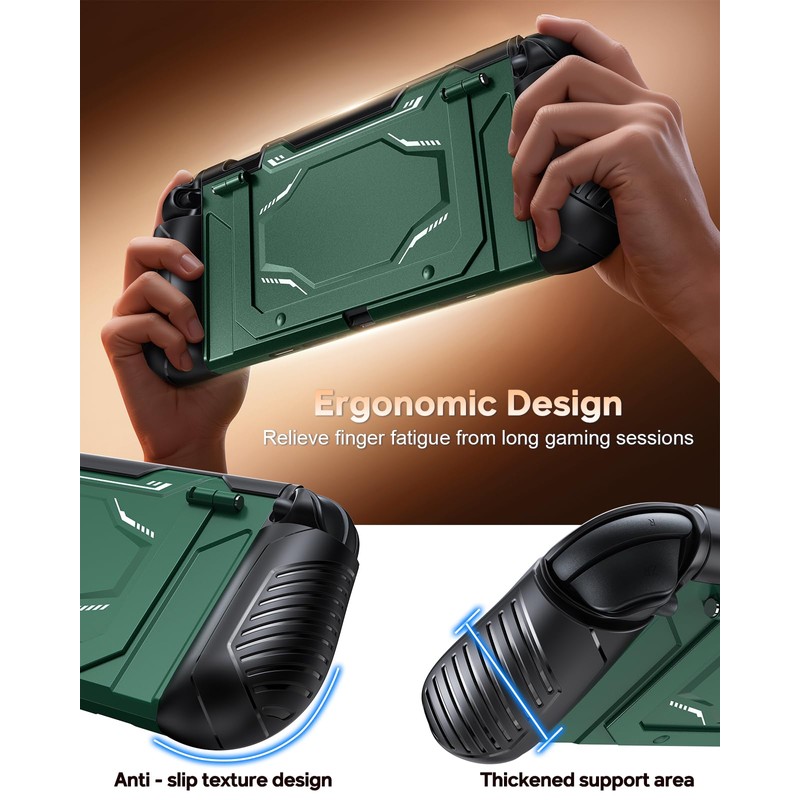 Dockable Protective Case for Switch 2 with Hard PC Front