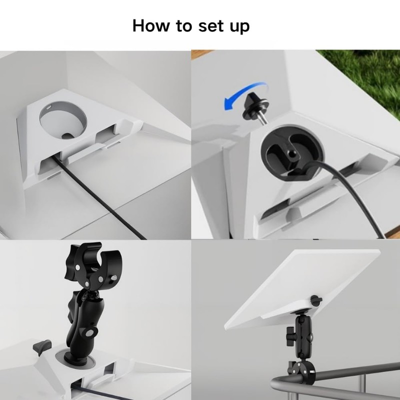 Starlink Mini Tripod Adapter – Compatible with Tripod, RAM Ball