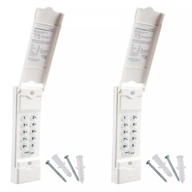 ECS 2 For Linear Model MDTK Keypad Transmitter Megacode Garage Door Wireless Pad