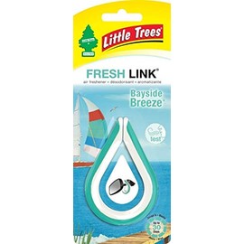 LITTLE TREES Fresh Link | Car Air Freshener | Bayside Breeze