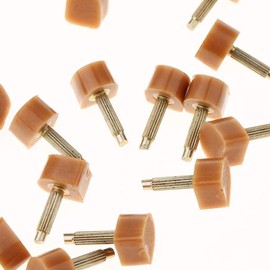 zalati Heel Tip 6 Pairs Faucet Replacement U Shape Non-slip for Repaired High Heel