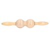 Wooden Meridian Massager Roll Stick Back Waist Neck Shoulder Spine