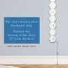 Farmhouse Style Wooden Kids Growth Chart Ruler for Boys and