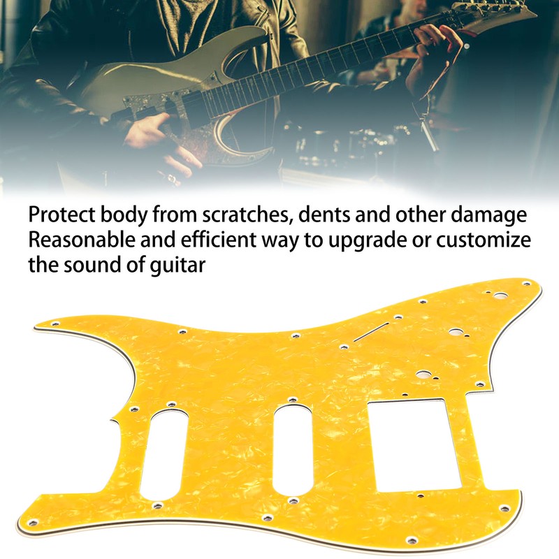 Electric Guitar Pickguard PVC Plastic Guard Scratch Board Front Plate
